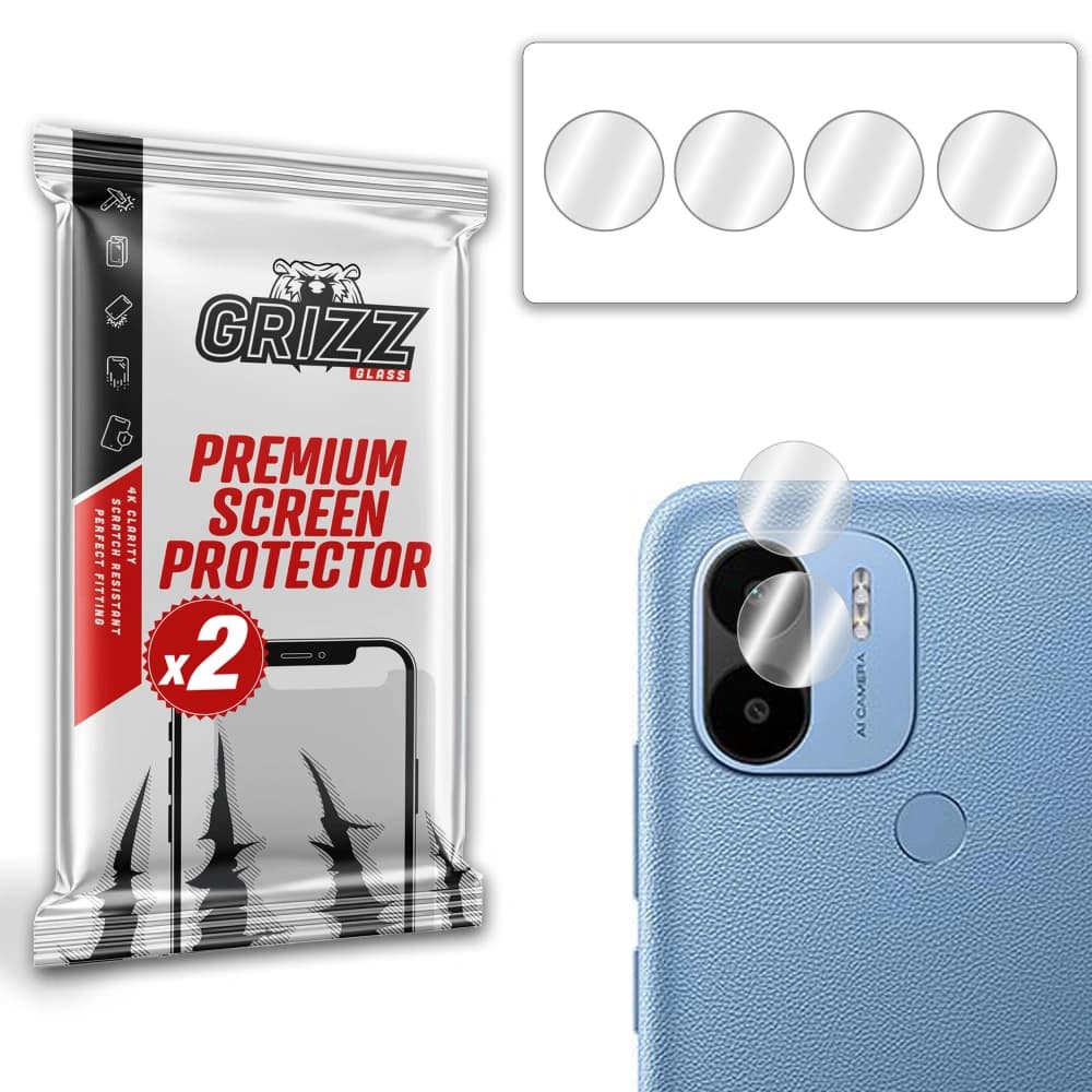 Glas für die Kamera GrizzGlass HybridGlass für Xiaomi POCO C50 - 1