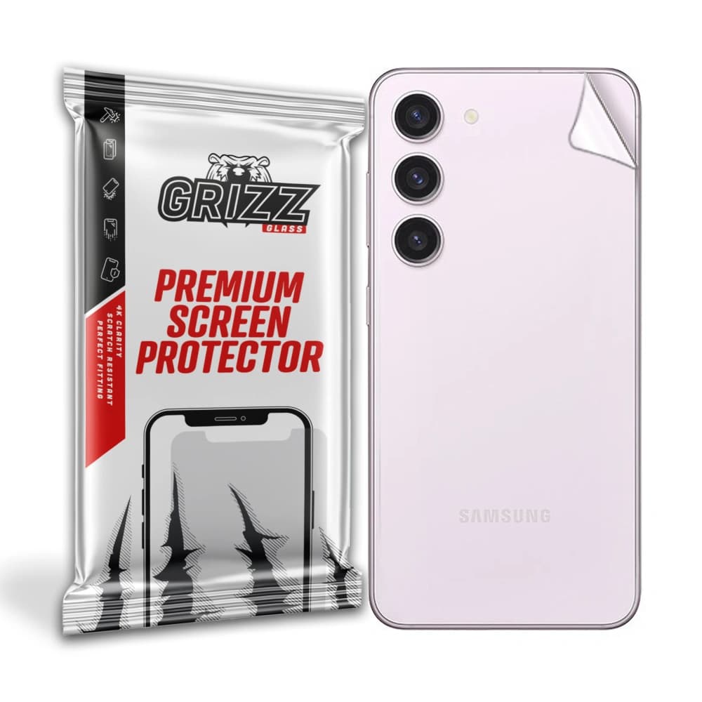 Folie GrizzGlass SatinSkin spate pentru Samsung Galaxy S23 - 1