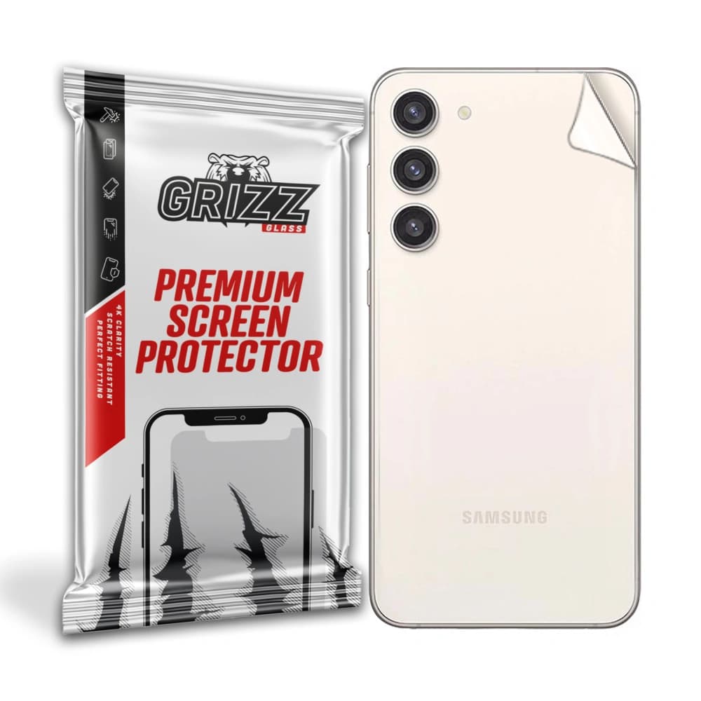 Folie na zadní část GrizzGlass SatinSkin pro Samsung Galaxy S23+ Plus - 1