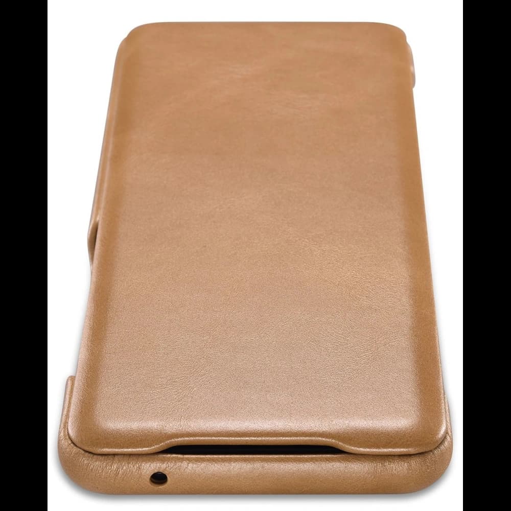 Etui iCarer Curved Edge Vintage Folio Samsung Galaxy S20+ Plus khaki - 7