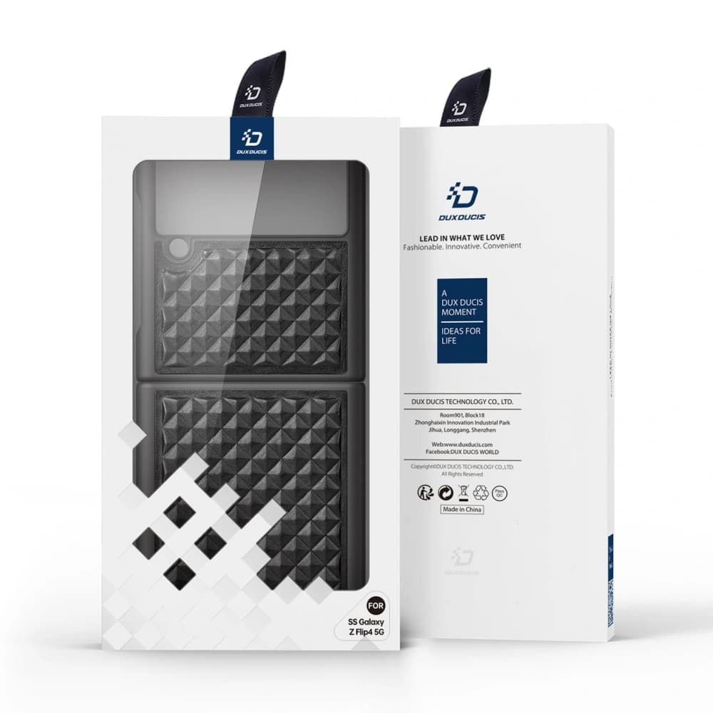 Etui Dux Ducis Venice Samsung Galaxy Z Flip 4 černé - 5