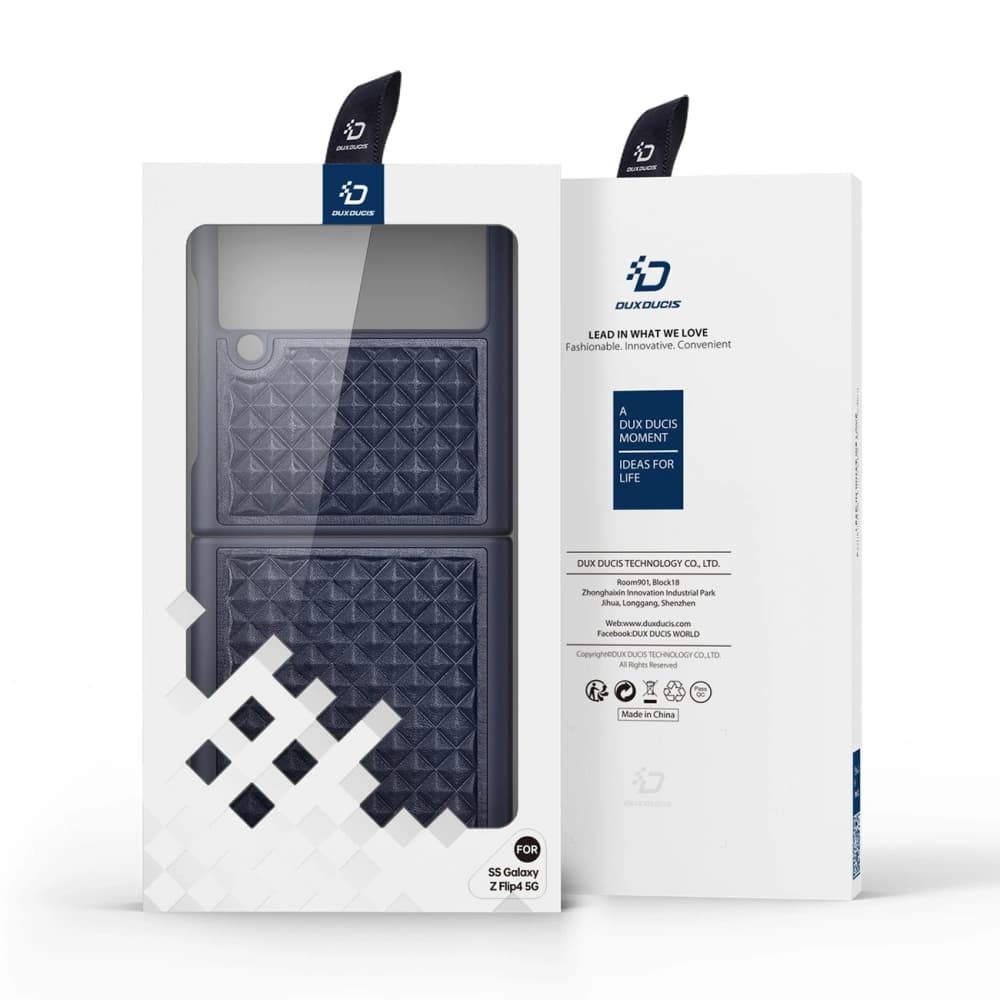 Etui Dux Ducis Venice Samsung Galaxy Z Flip 4 modré - 5
