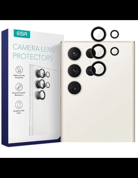 Sticlă temperată pentru cameră ESR Camera Lens Samsung Galaxy S23 Ultra Negru