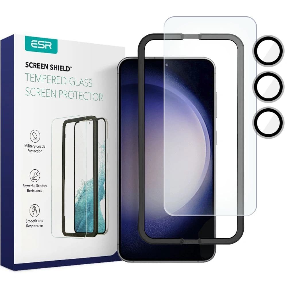 ESR Protector Set Samsung Galaxy S23 Clear [2 PACK] - 1