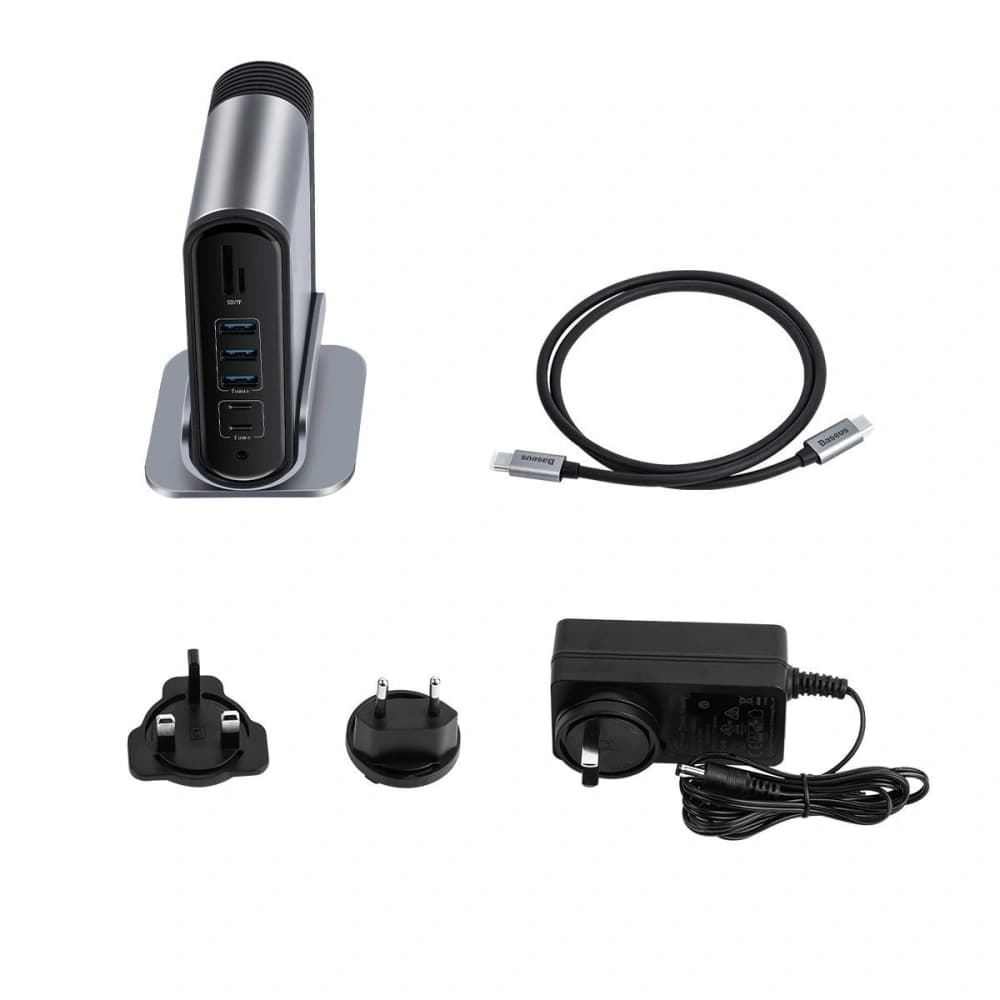 [OUTLET] Dokovací stanice Baseus Working Station, HUB USB-C 16v1 - 7