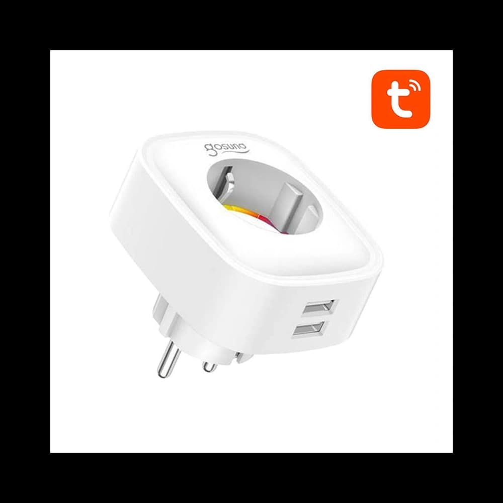 Intelligens WiFi aljzat Gosund SP112 2xUSB Tuya - 1