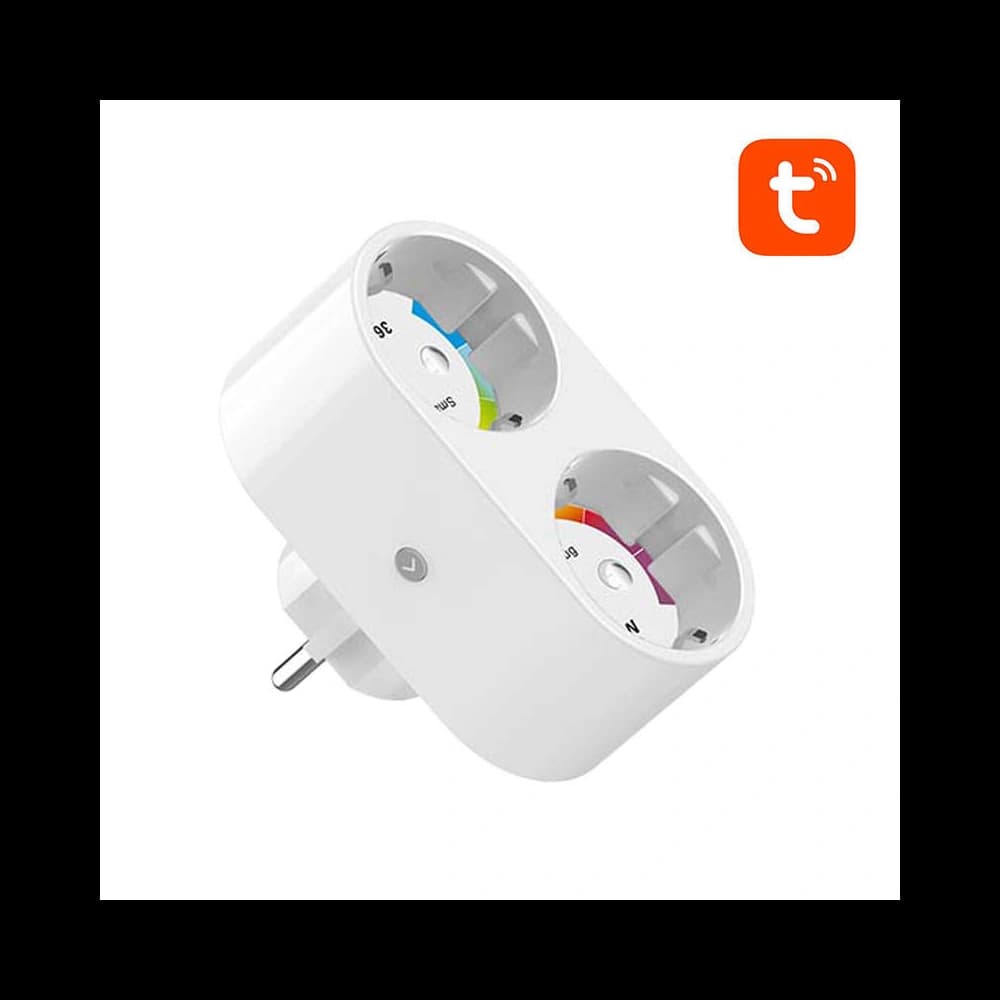 Priză dublă inteligentă WiFi Gosund SP211 3500W Tuya - 1