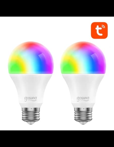 Smart LED žárovka WB4 Gosund (RGB) E27 Tuya [2 PACK]
