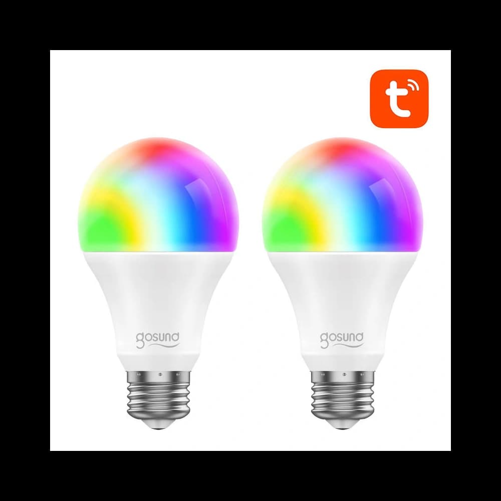 Smart LED žárovka WB4 Gosund (RGB) E27 Tuya [2 PACK] - 1