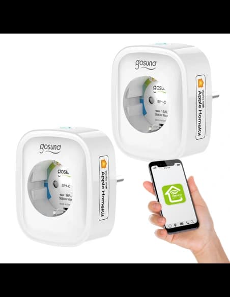 Intelligens WiFi aljzat Gosund SP1-H (HomeKit) [2 PACK]