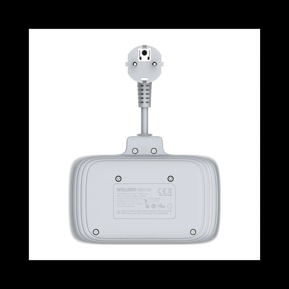 Prelungitor cu 2 prize AC, 3x USB, USB-C, LDNIO SE2435, 2500W (alb) - 7