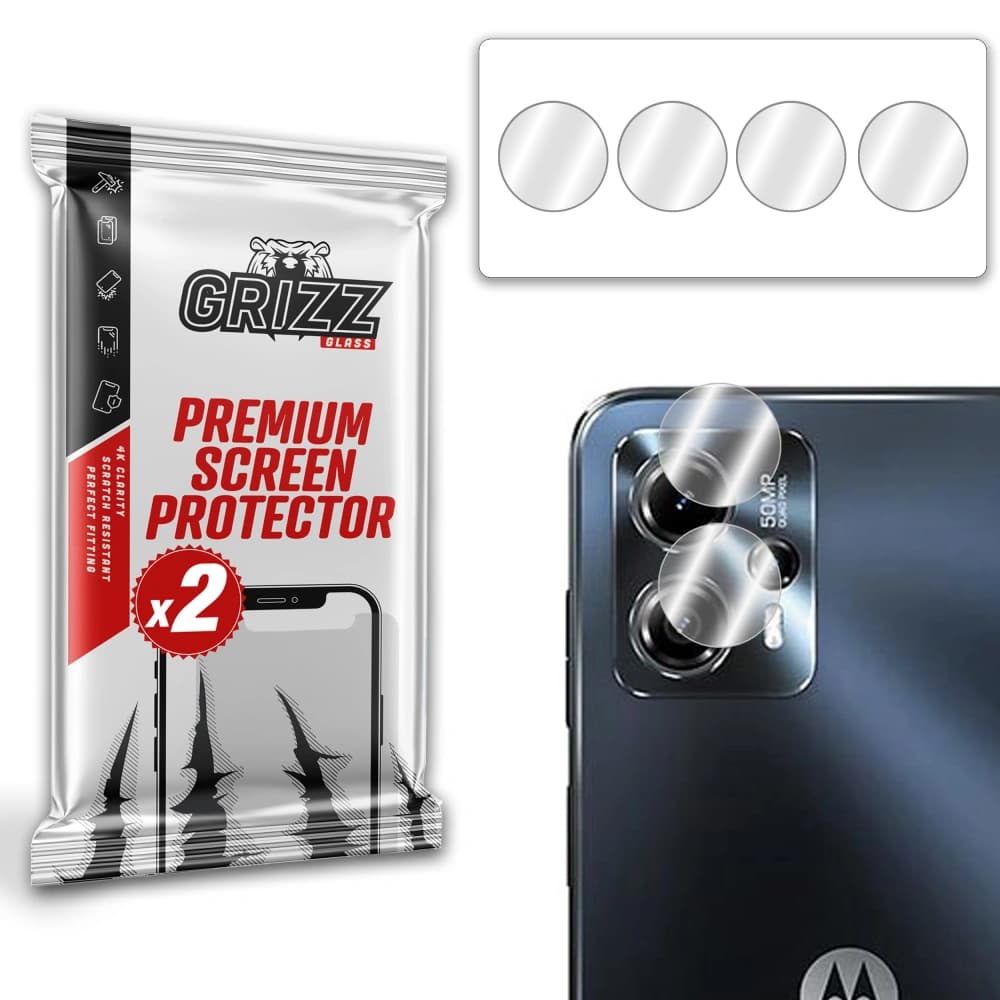 Glas für die Kamera GrizzGlass HybridGlass für Motorola Moto G23 - 1