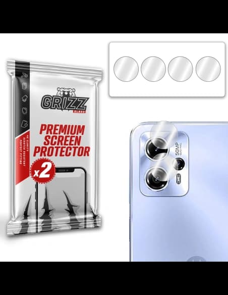 Glas für die Kamera GrizzGlass HybridGlass für Motorola Moto G13