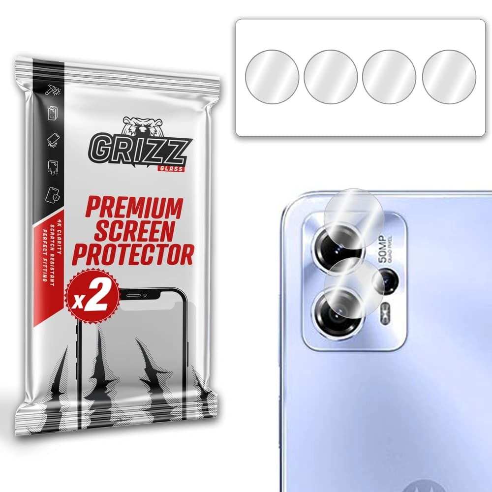Üveg a GrizzGlass HybridGlass kamerához Motorola Moto G13-hoz - 1