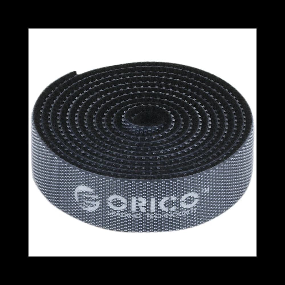 Orico Cable Organizer Tape Velcro 1m (black) - 1