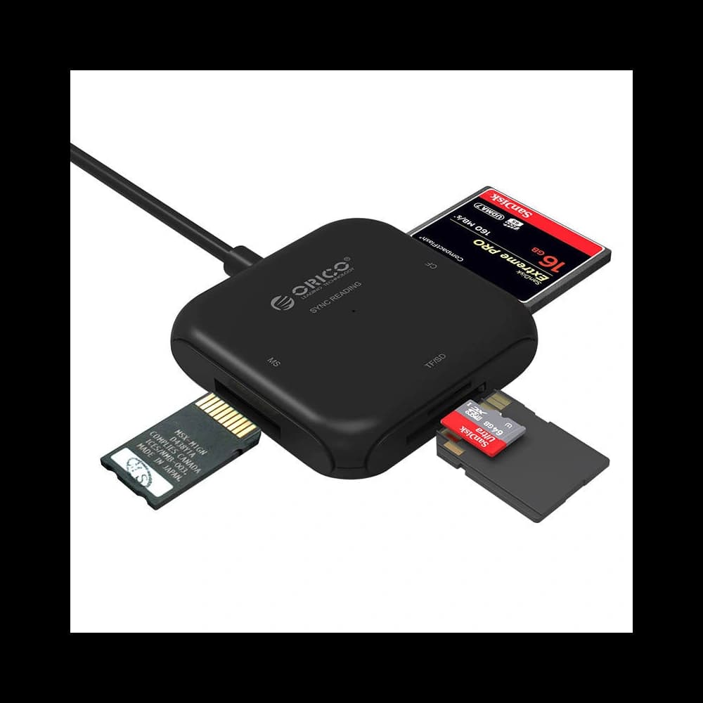 Orico Card reader 4in1 USB 3.0 (black) - 2