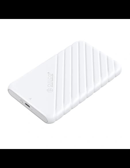 Obal na disk HDD/SSD 2,5 palce Orico, 6 Gbps, USB-C 3.1 Gen1 (bílá)