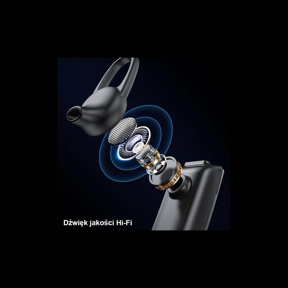 Bluetooth-Headset USAMS 5.0 BT2 schwarz BHUBT201 (USAMS-BT2) - 4