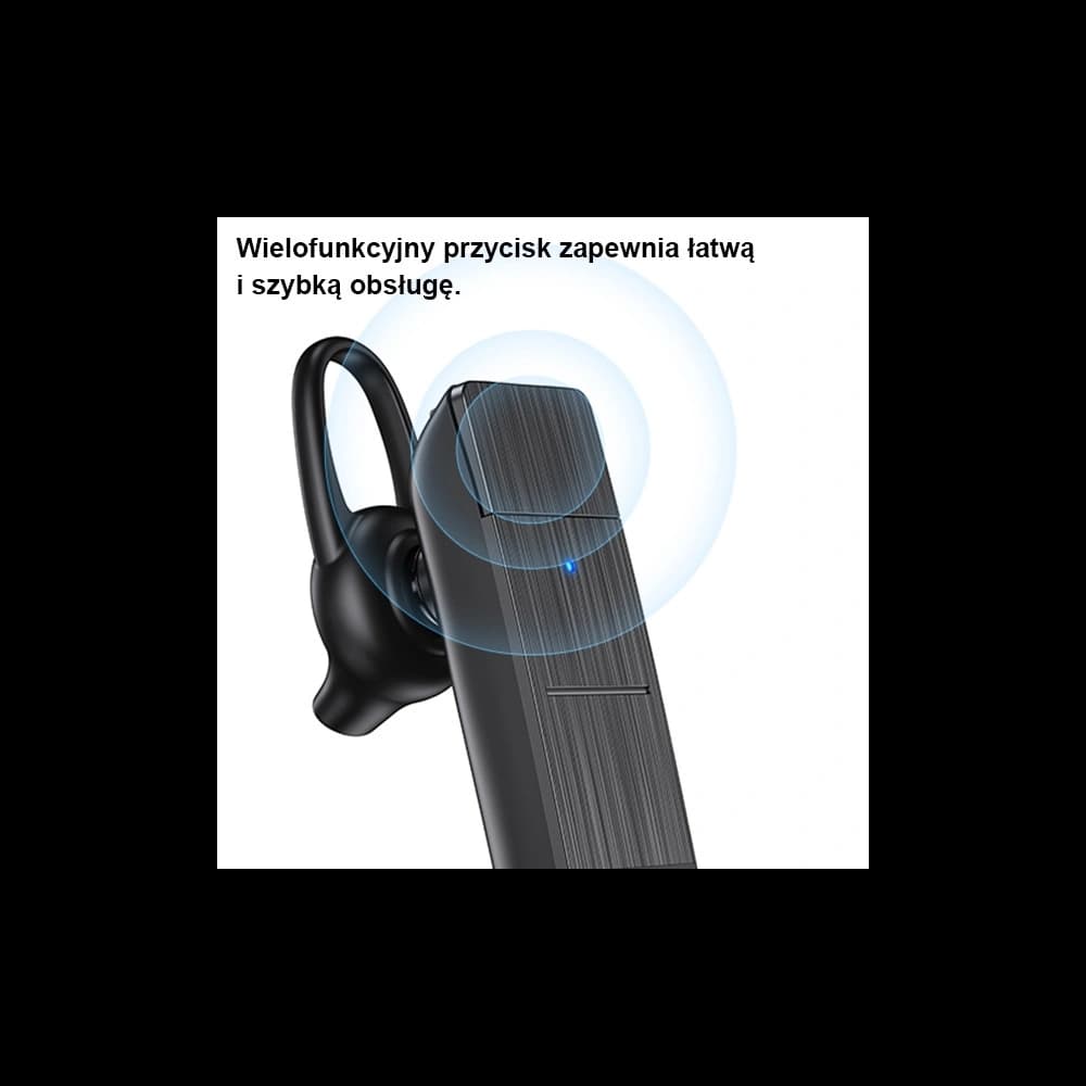 Bluetooth-Headset USAMS 5.0 BT2 schwarz BHUBT201 (USAMS-BT2) - 7