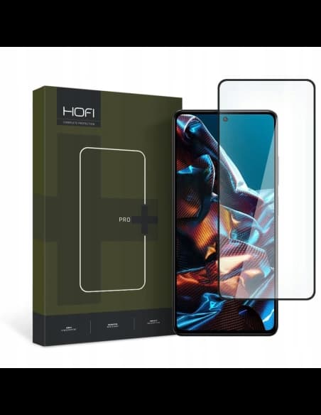 Tvrzené sklo Hofi Glass Pro+ Xiaomi Redmi Note 12 Pro/Poco X5 Pro 5G Černé