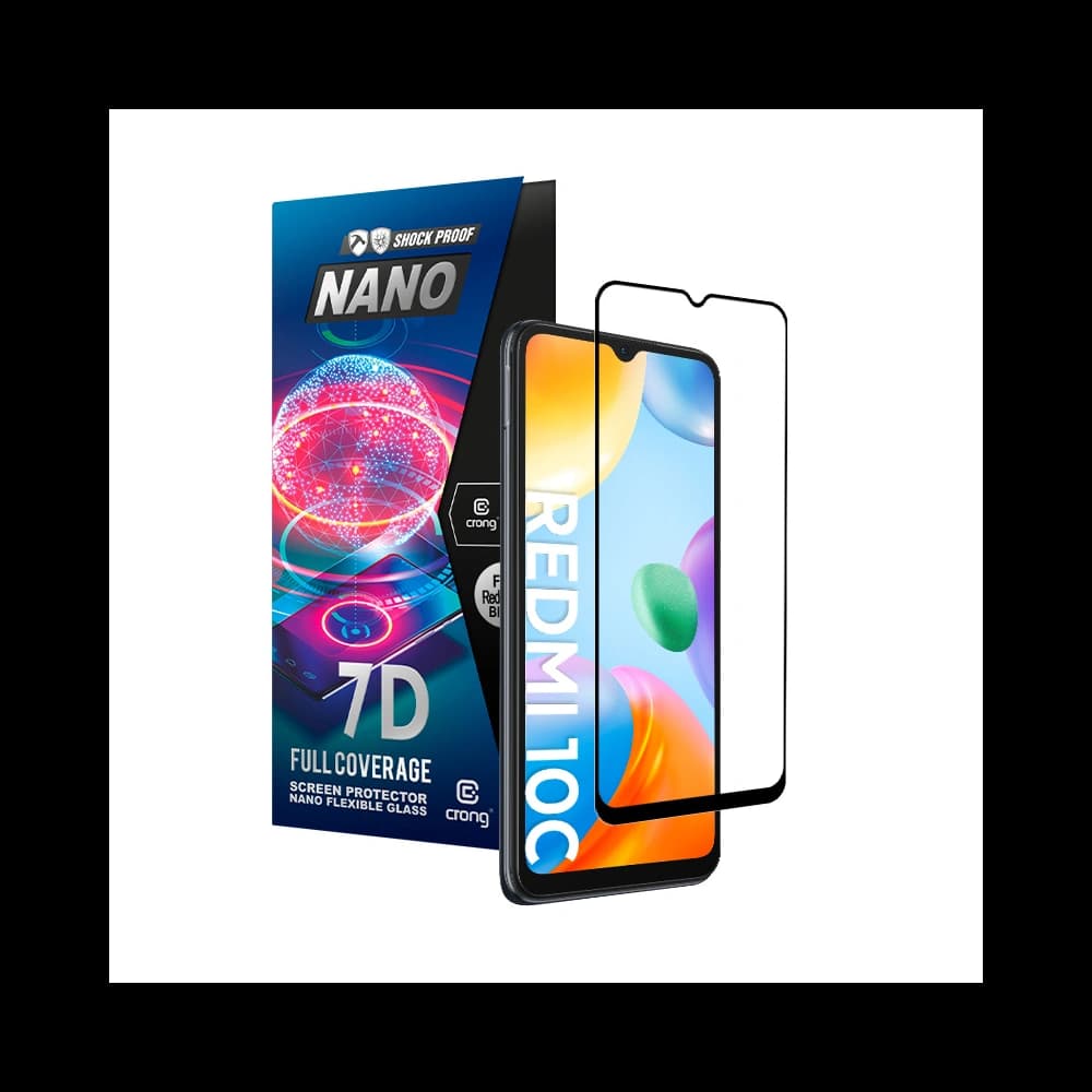 Crong 7D Nano Flexible Glass Xiaomi Redmi 10C - 1
