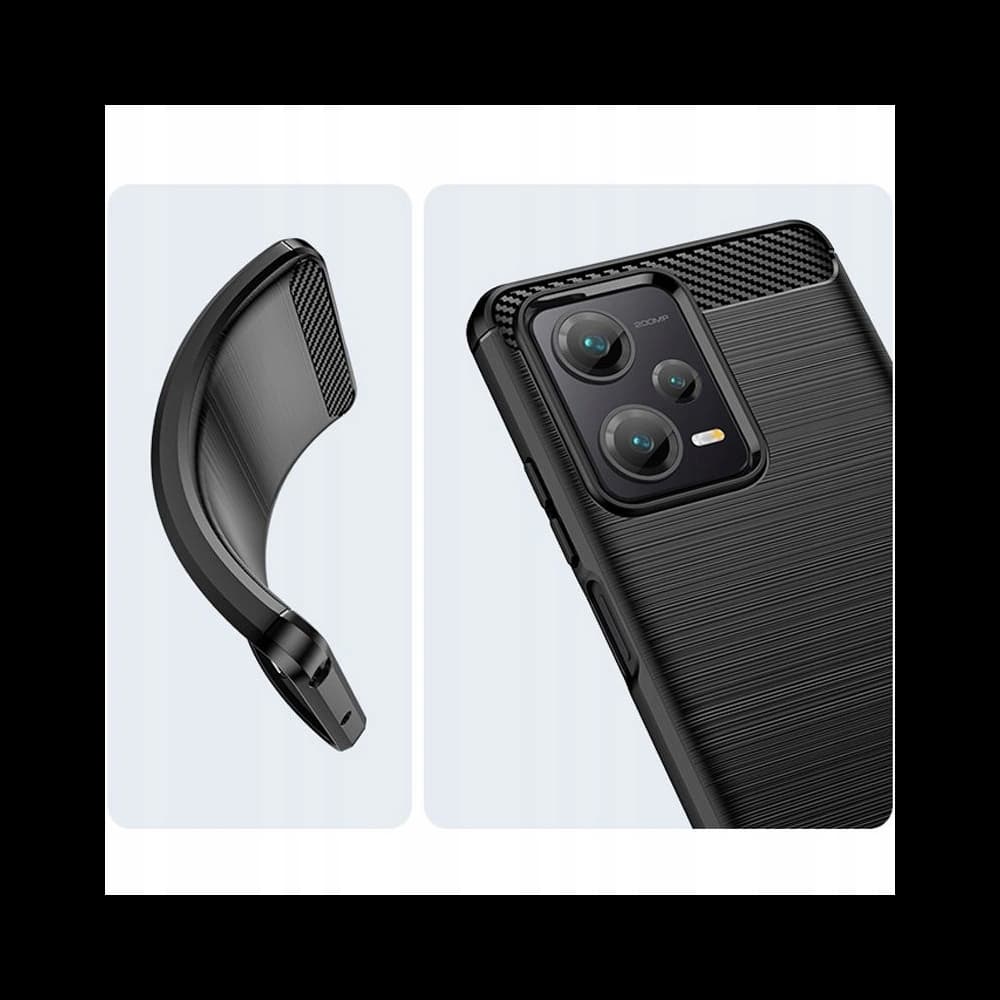 Etui Tech-Protect TPUCarbon Xiaomi Redmi Note 12/POCO X5 5G Černá - 3