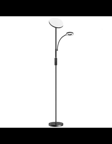 Doppel-Stehleuchte mit Fernbedienung Blitzwolf BWL-FL-0001 36W (schwarz)