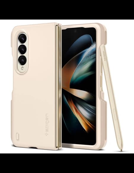 Spigen Thin Fit Pen Samsung Galaxy Z Fold 4 Pearled Ivory