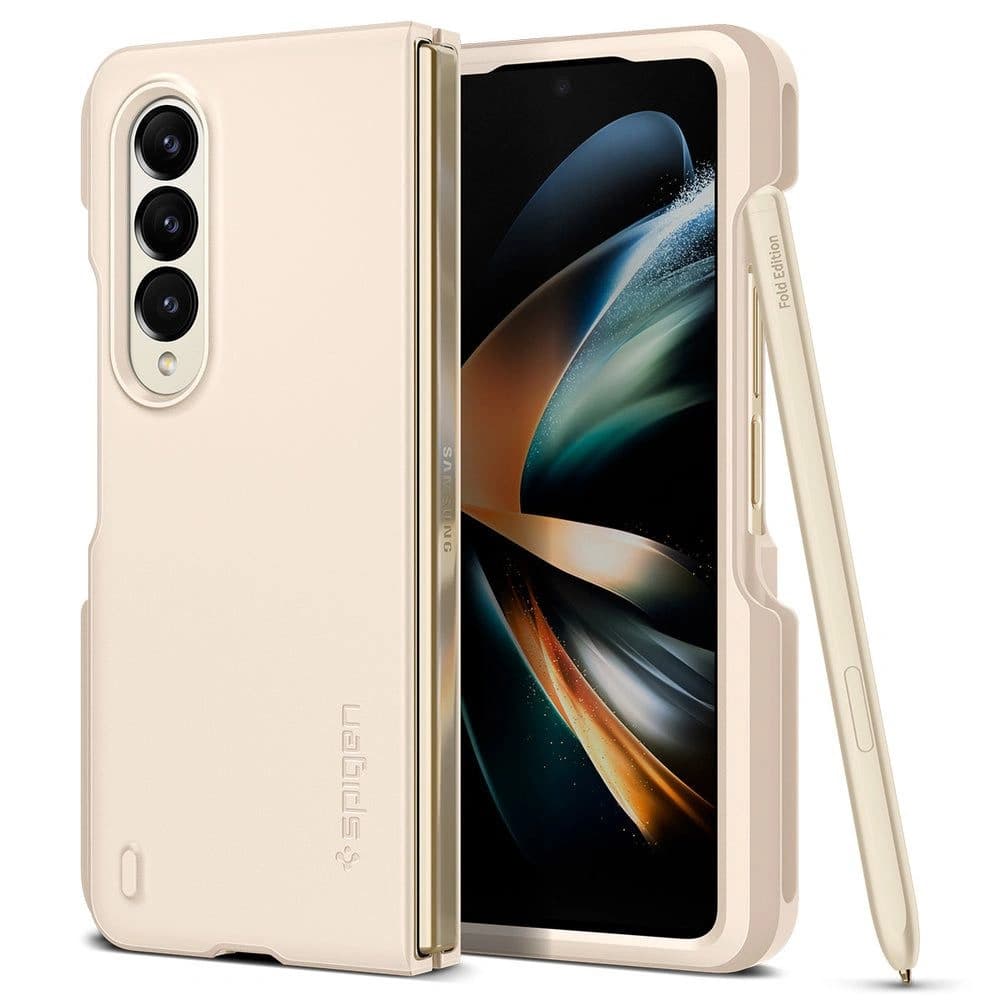 Spigen Thin Fit Pen Samsung Galaxy Z Fold 4 Pearled Ivory - 1