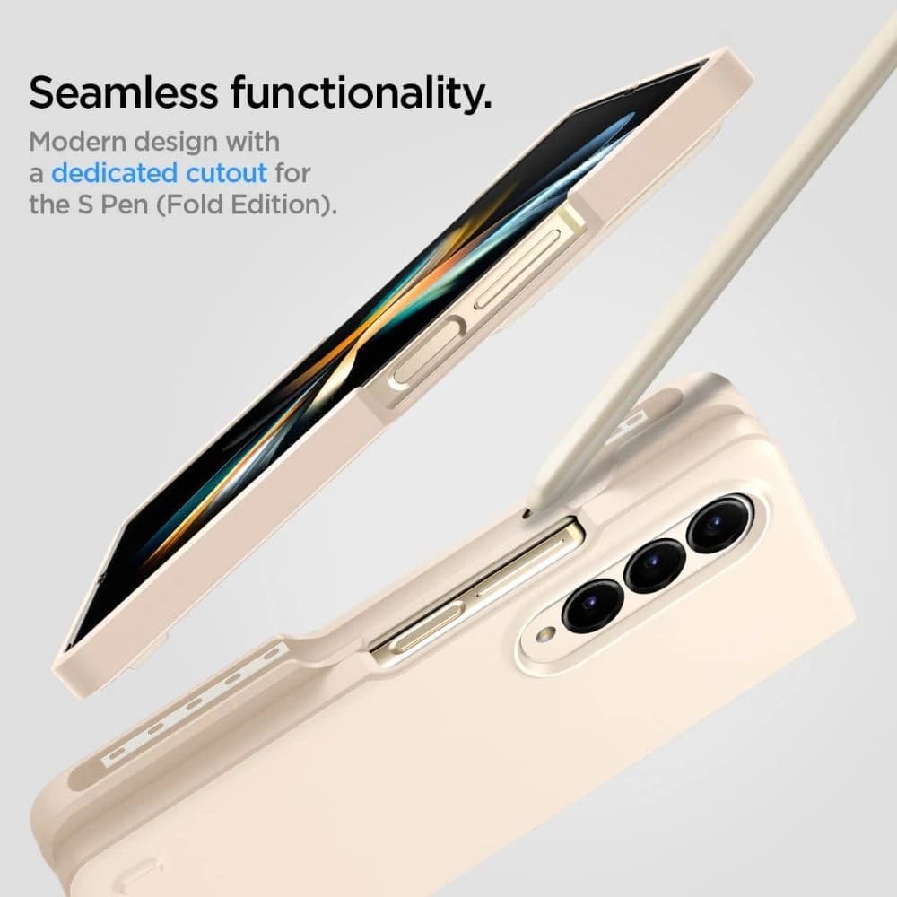 Spigen Thin Fit Pen Samsung Galaxy Z Fold 4 Pearled Ivory - 7