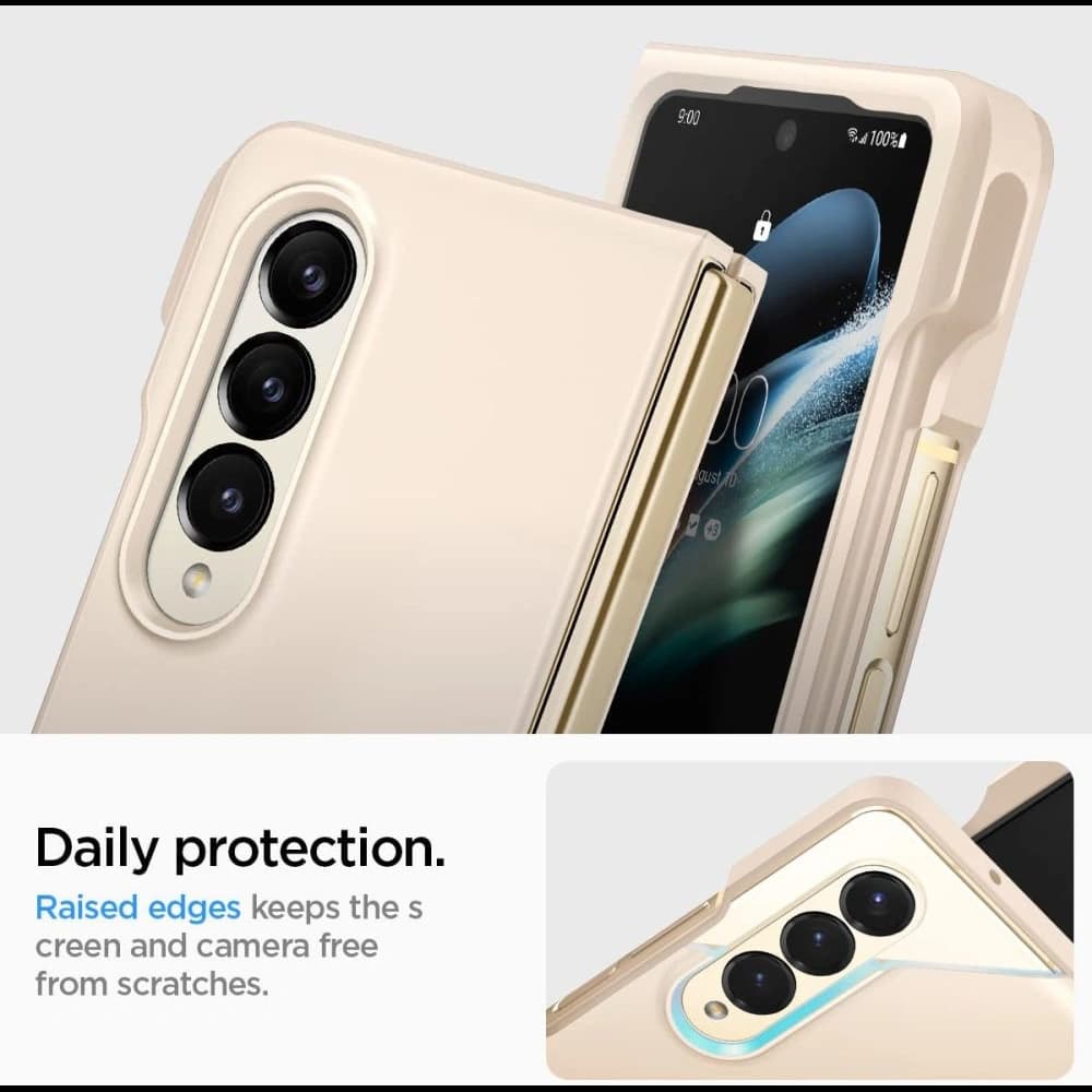 Spigen Thin Fit Pen Samsung Galaxy Z Fold 4 Pearled Ivory - 10