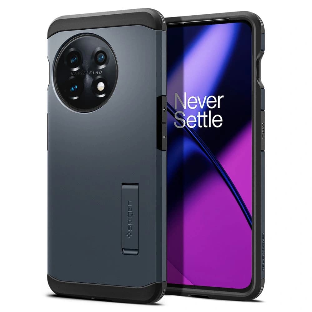 Spigen OnePlus Gehäuse Tough Armor 11 5G Metall Schiefer - 1