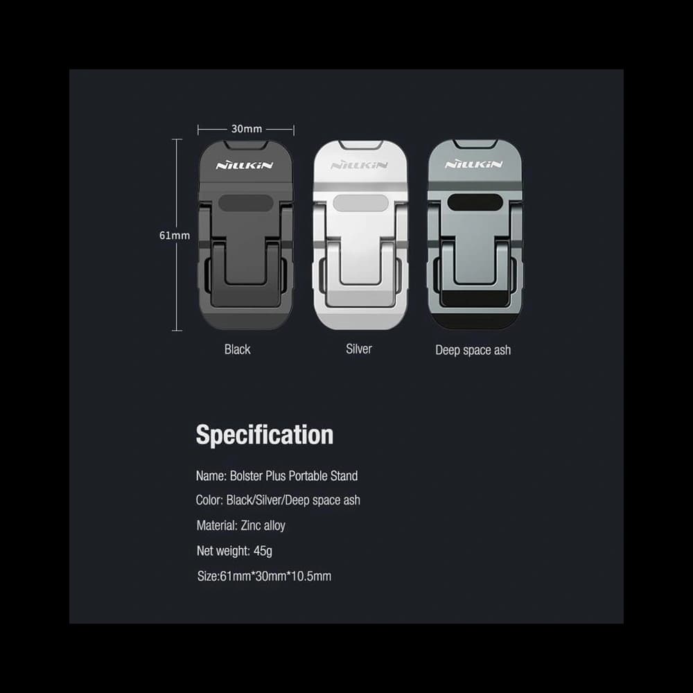 Podstawka sub laptop Nillkin Bolster Plus Stand portabil negru - 3