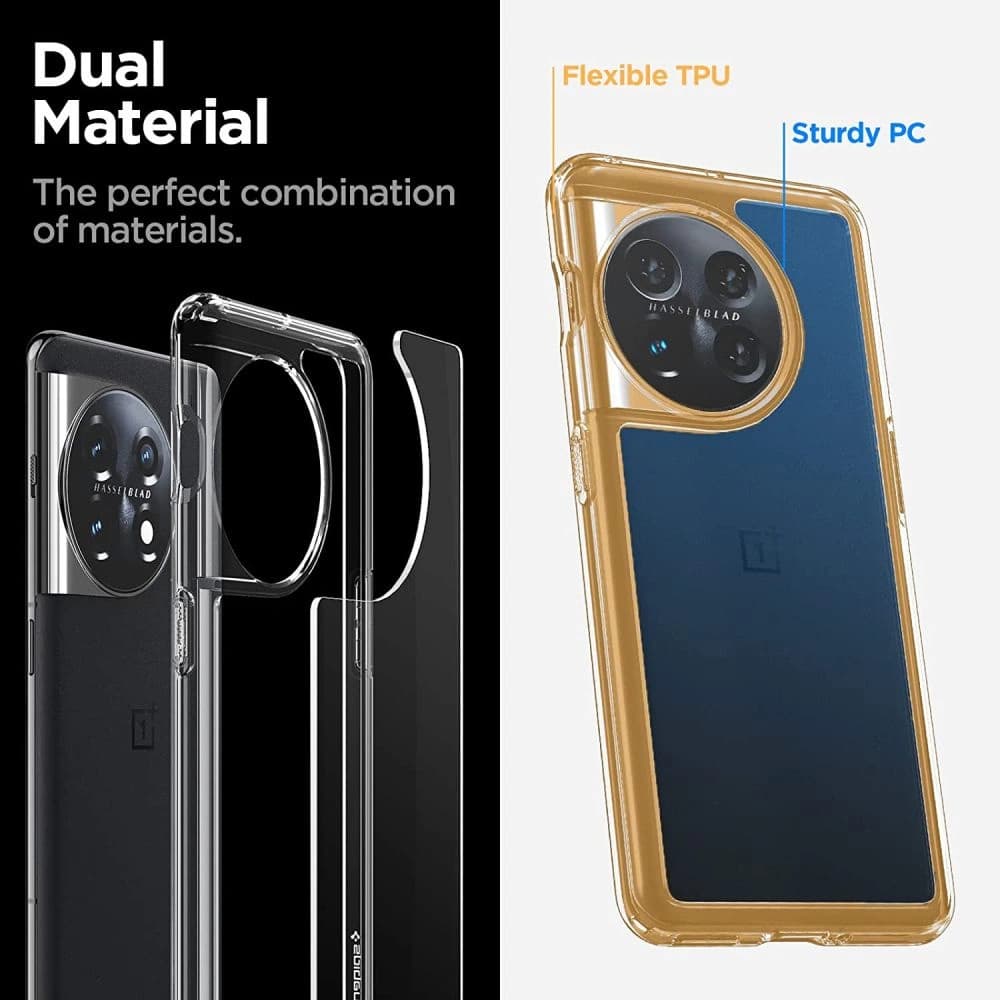 Case Spigen Ultra Hybrid OnePlus 11 5G Crystal Clear - 10