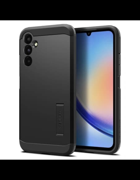 Spigen Samsung Schutzhülle Tough Armor Galaxy A34 5G Schwarz