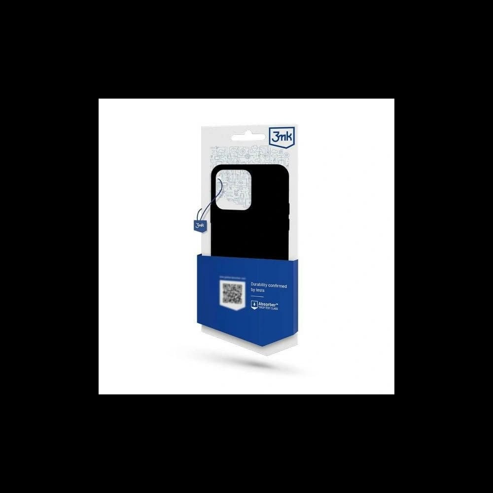 Etui 3MK Matt Case Motorola Moto Edge 30 Fusion fekete - 1
