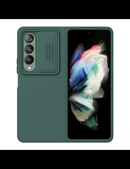 Case Nillkin CamShield Silky Silicone Samsung Galaxy Z Fold 4 green