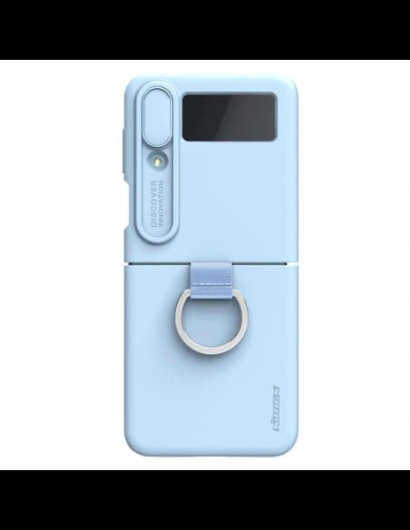 Etui Nillkin CamShield Silky Silicone Samsung Galaxy Z Flip 4 modré