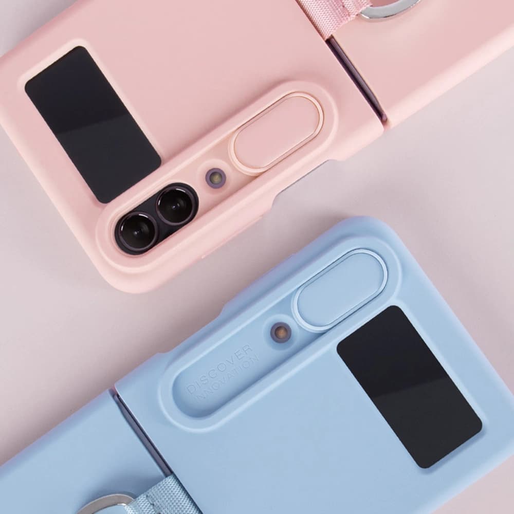 Etui Nillkin CamShield Silky Silicone Samsung Galaxy Z Flip 4 fialové - 9