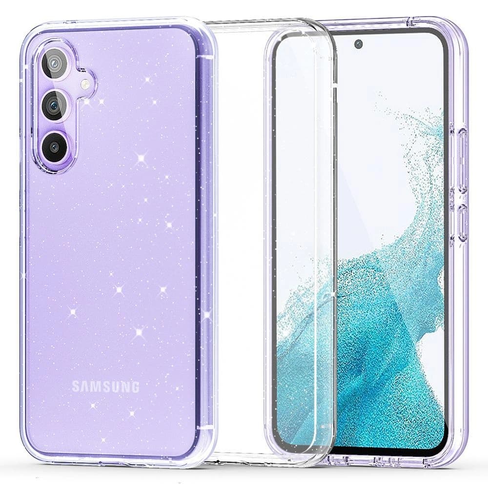 Tech-Protect Samsung Gehäuse Flexair Hybrid Galaxy A34 5G Glitter - 1
