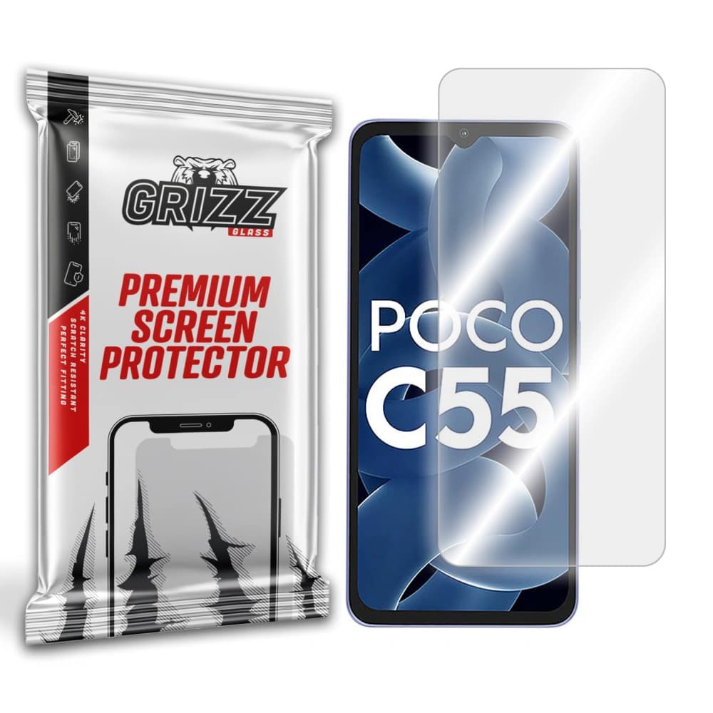 Sticlă hibridă GrizzGlass HybridGlass pentru Xiaomi Poco C55 - 1