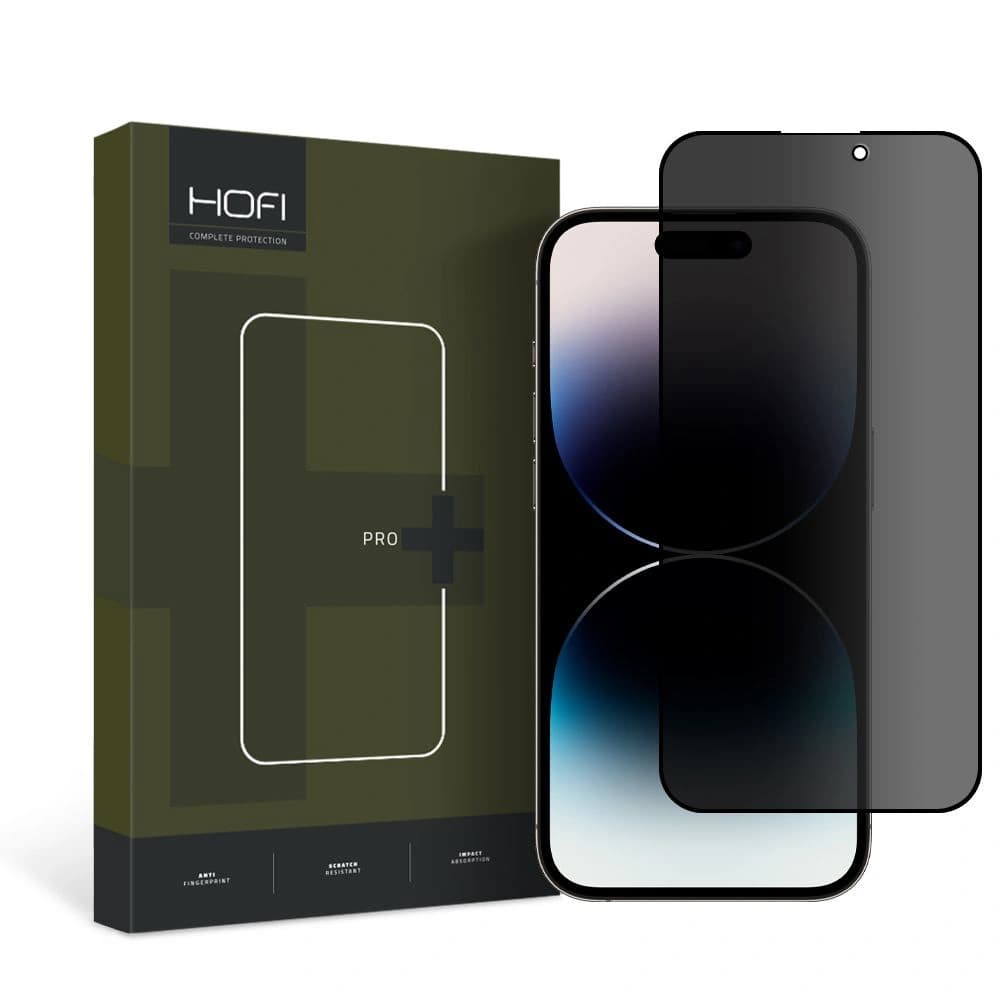 Sticlă de privatizare Hofi Anti Spy Glass Pro+ Apple iPhone 14 Pro Max Privacy - 1