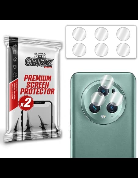 GrizzGlass HybridGlass Kameraglas für Honor Magic5 Pro