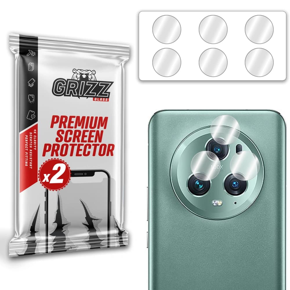 GrizzGlass HybridGlass Camera Glass Honor Magic5 Pro - 1