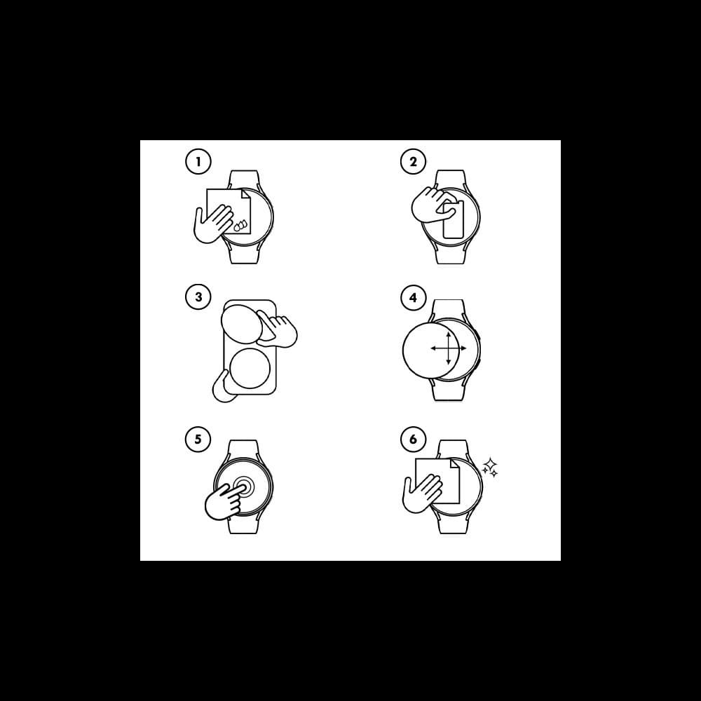 GrizzGlass Keramikfolie CeramicFilm für Amazfit T-Rex Pro - 6