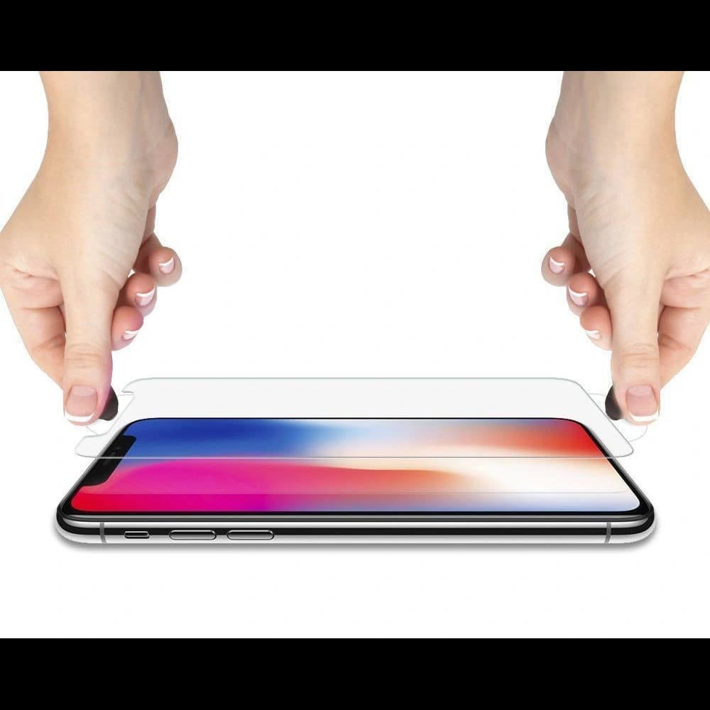 Gehärtetes Glas Spigen GLAS.tR Slim Apple iPhone XS/X - 4