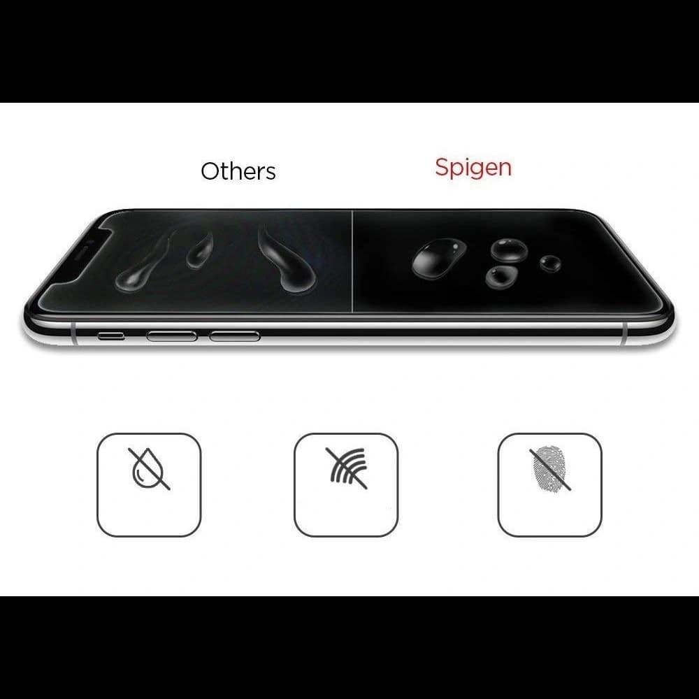Gehärtetes Glas Spigen GLAS.tR Slim Apple iPhone XS/X - 5