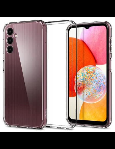 Spigen Samsung Gehäuse Ultra Hybrid Galaxy A14 LTE Kristallklar