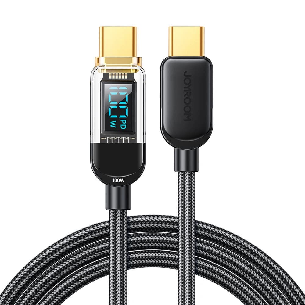 Cable Joyroom S-CC100A4 USB-C/USB-C 100W 1.2m black - 1