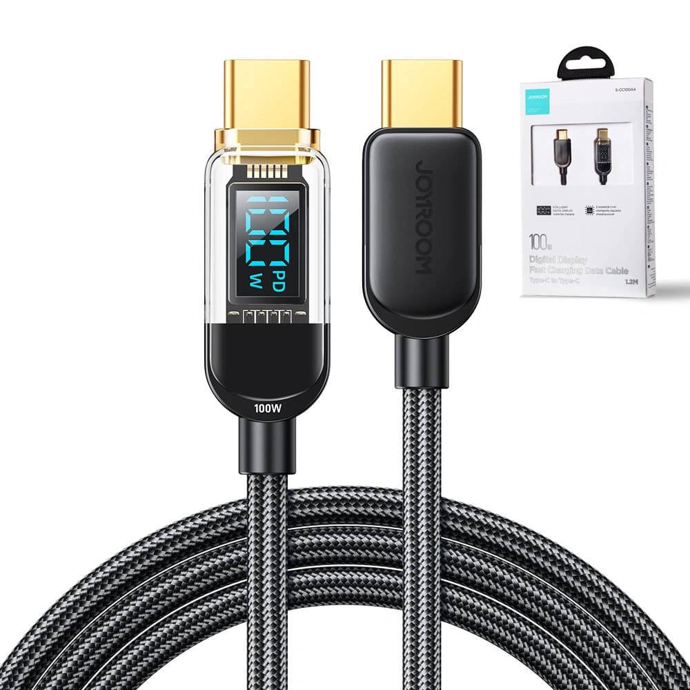 Cable Joyroom S-CC100A4 USB-C/USB-C 100W 1.2m black - 4